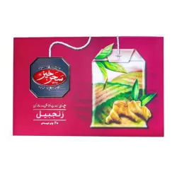 چای سیاه کیسه ای با طعم زنجبیل