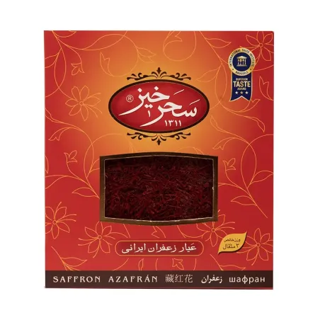 زعفران سرگل 3 مثقال کادویی - سحرخیز