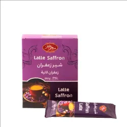 لاته زعفرانی 10 عددی جعبه - سحرخیز