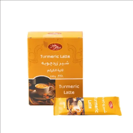 لاته زردچوبه جعبه 10 عددی - سحرخیز