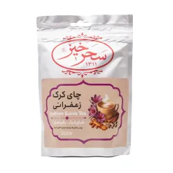 پودر چای کرک زعفرانی 200 گرم پاکتی - سحرخیز