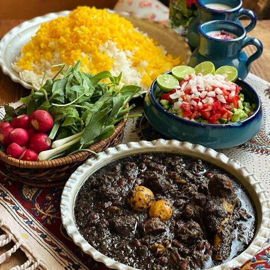 قورمه سبزی، محبوب‌ترین غذای ایرانی