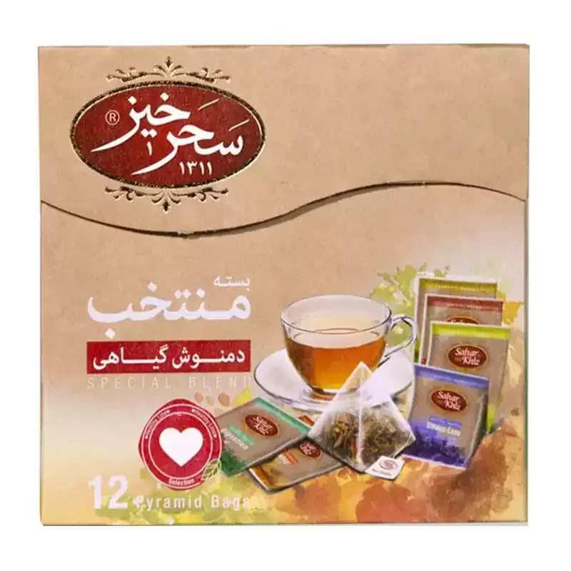 دمنوش سلامتی منتخب 12 عددی
