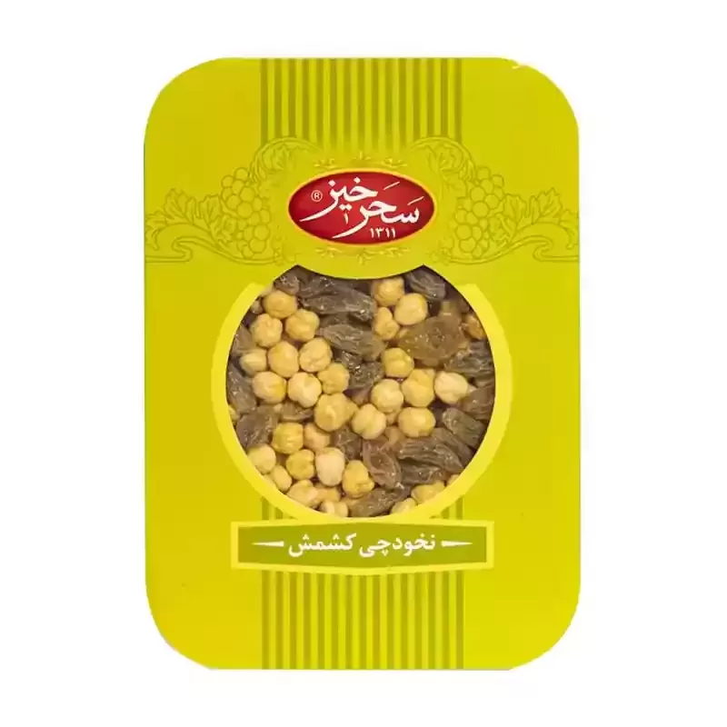 نخودچی کشمش 350 گرم ظرفی