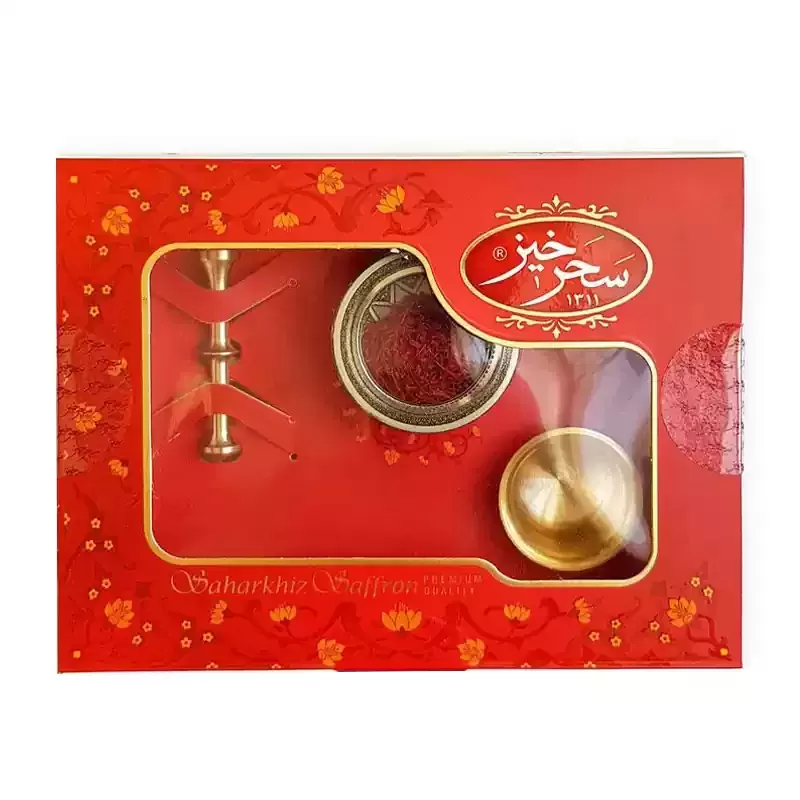 سرگل 1 گرم خاتم کادویی جعبه