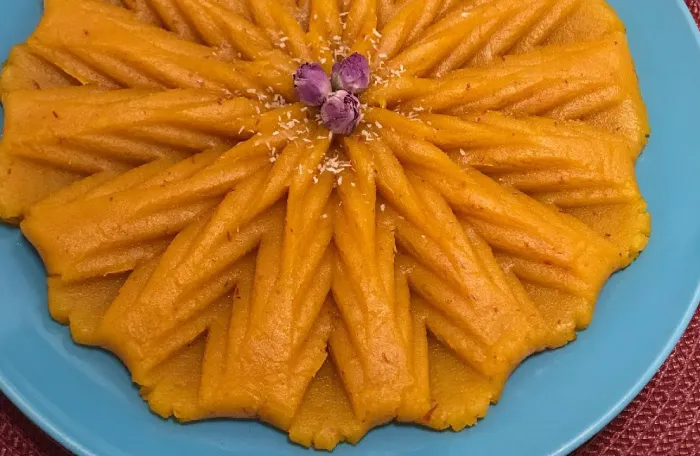 تهیه حلوای زعفرانی
