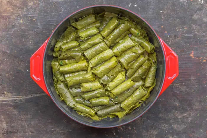 Stuffed-Grape-Leaves-Recipe-Dolmas