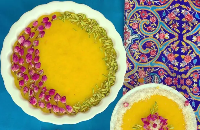 دستور پخت کاچی زعفرانی