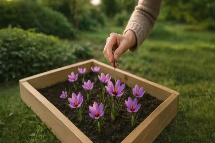 انتخاب پیاز زعفران