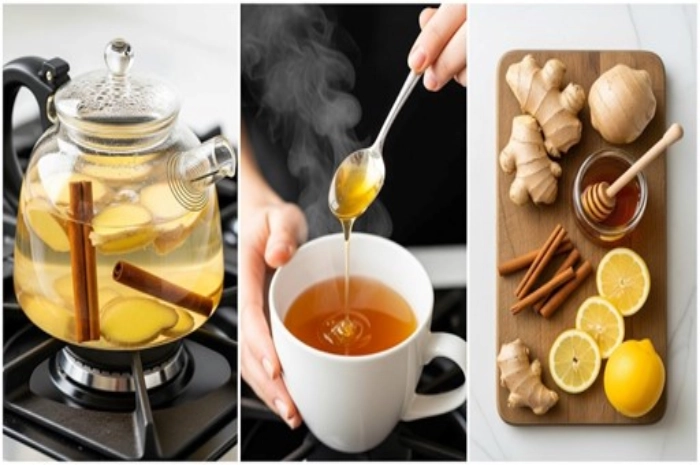 طرز تهیه دمنوش دارچین و زنجبیل