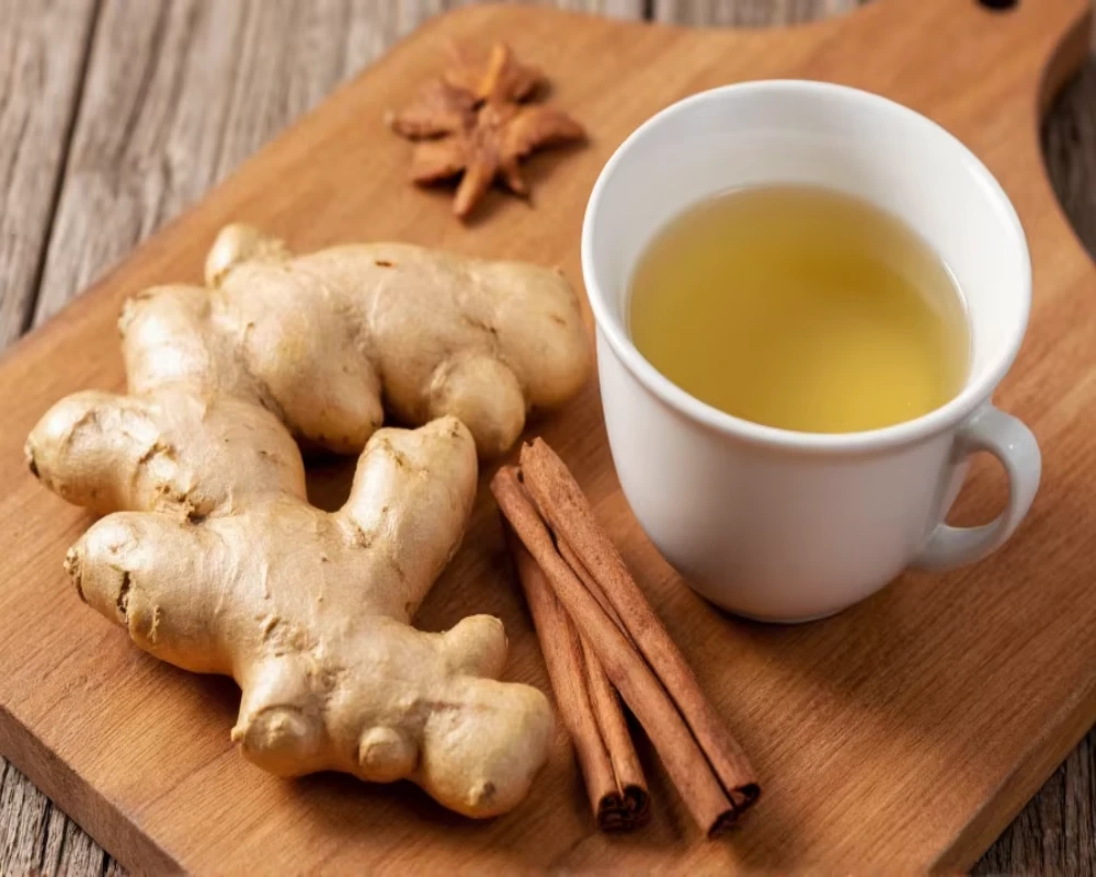 دمنوش دارچین و زنجبیل