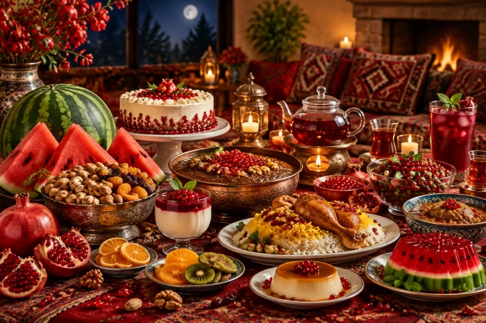 غذاهای شب یلدا