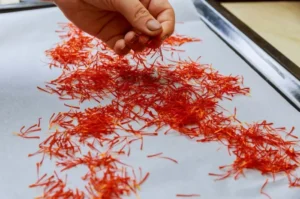 زعفران تازه و کهنه